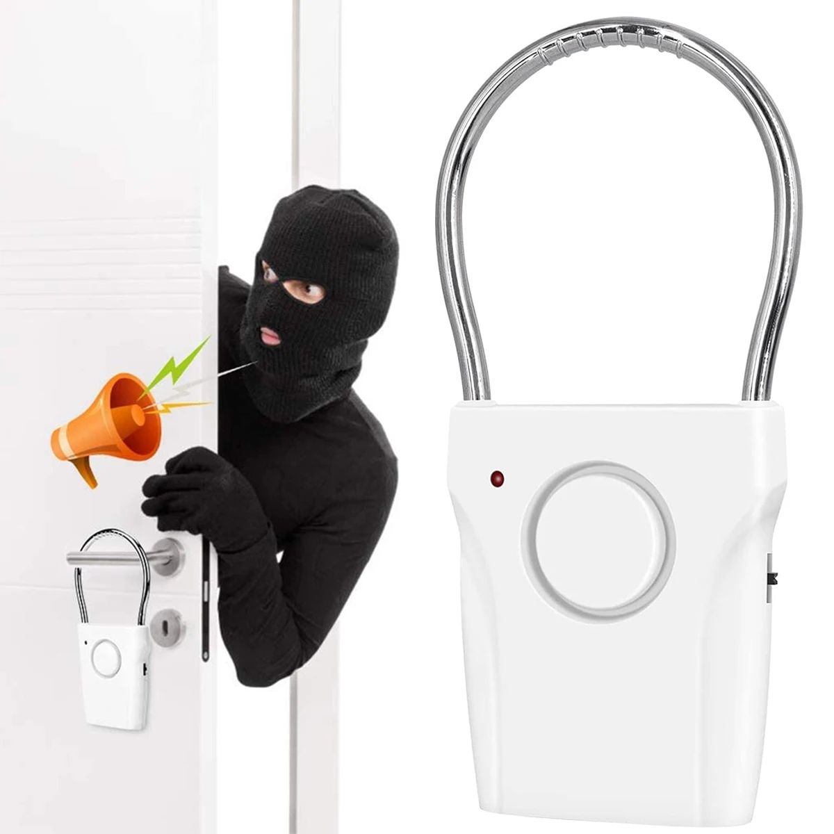 Door Wedge Alarm - Alarm klamki drzwi Alarm bezpieczeństwa drzwi