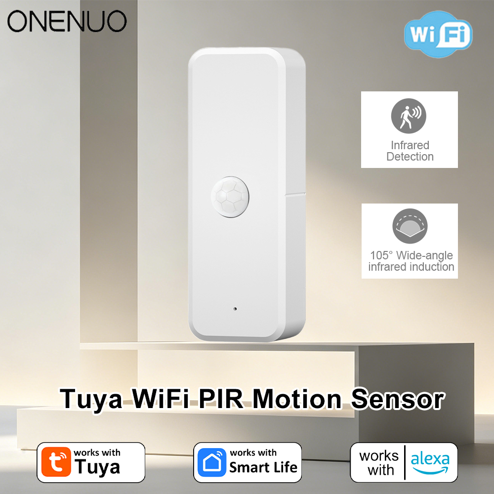 Home Security App - Nowy czujnik ruchu PIR WiFi Tuya,