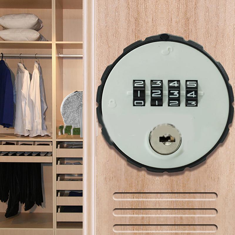 Home Security Number - Zamek do szuflady na klucz, 4-cyfrowy
