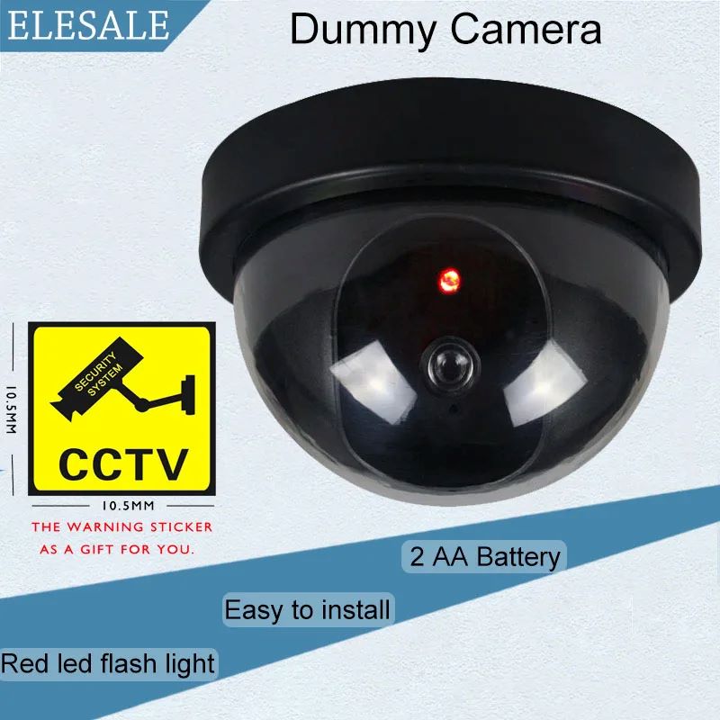 Fake Camera Dummy - Atrapa kamery Migająca dioda LED Fałszywa