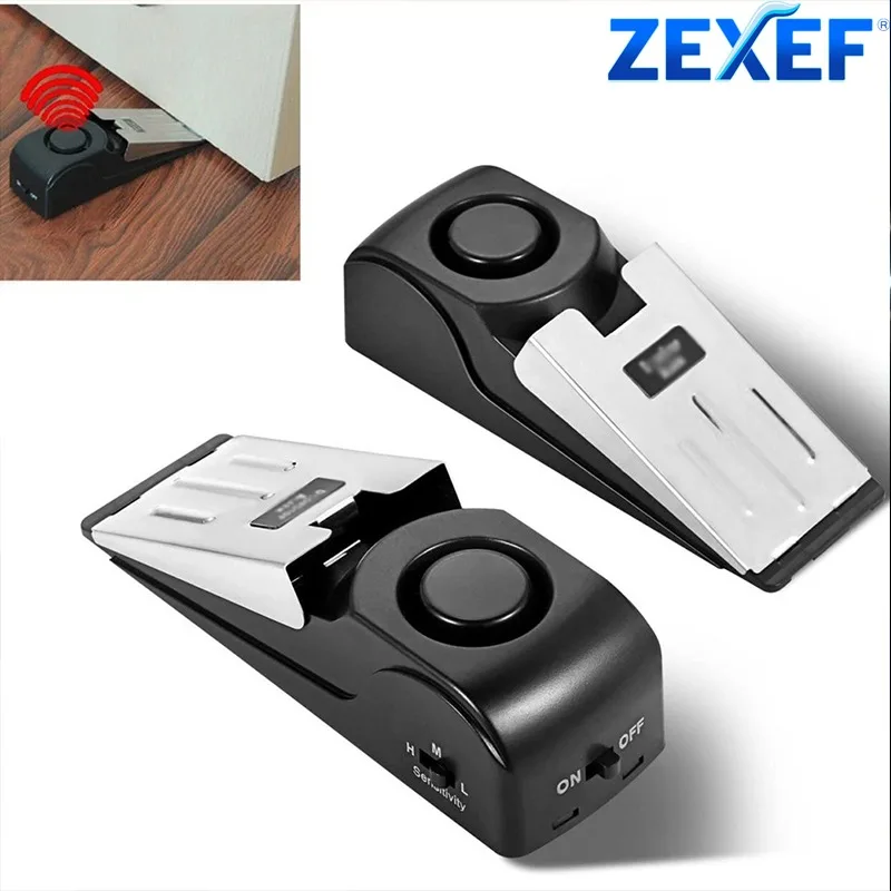 Door Wedge Alarm - ZEXEF mini system alarmowy antykradzieżowy 125DB