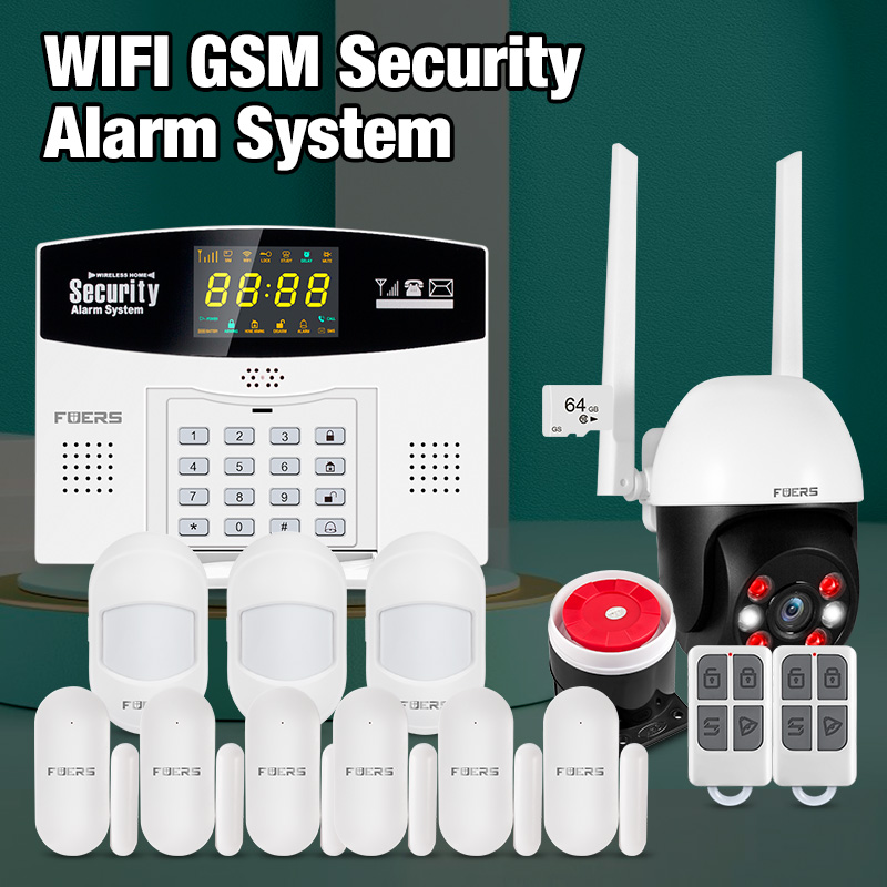 Home Security Number - Zestaw inteligentnego systemu alarmowego Fuers Tuya