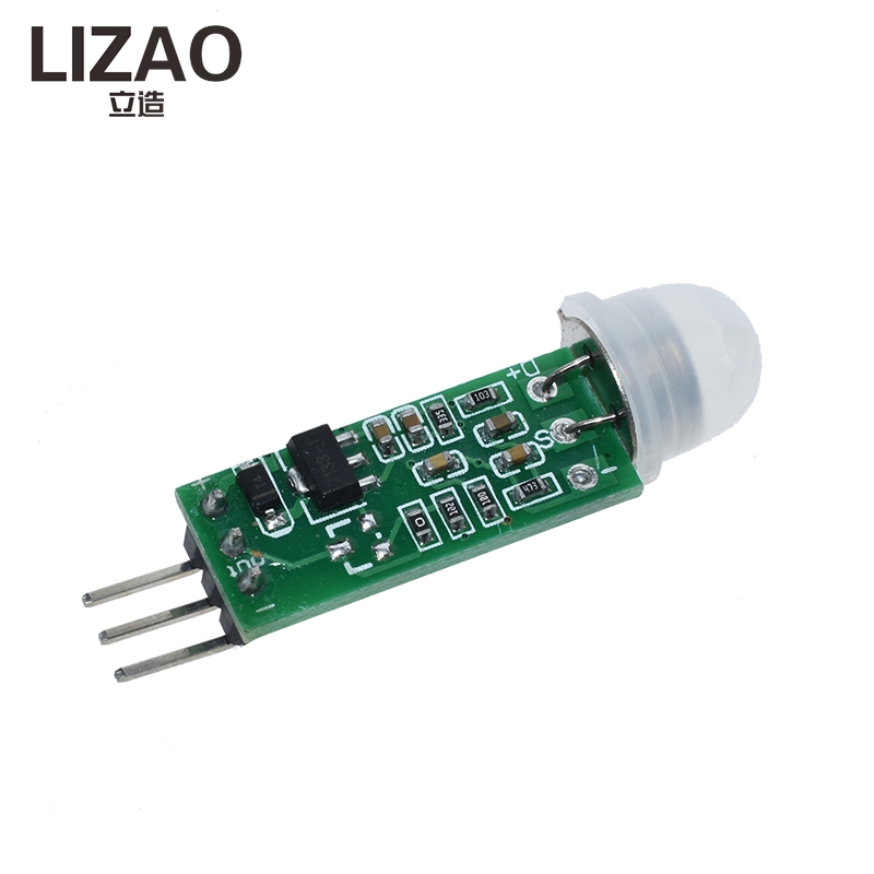 Home Security Project - Moduł czujnika ruchu PIR HC-SR505, przełącznik