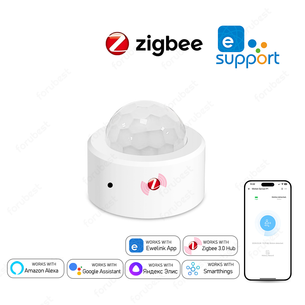 Home Security App - Zigbee 3.0 Czujnik ruchu człowieka Detektor