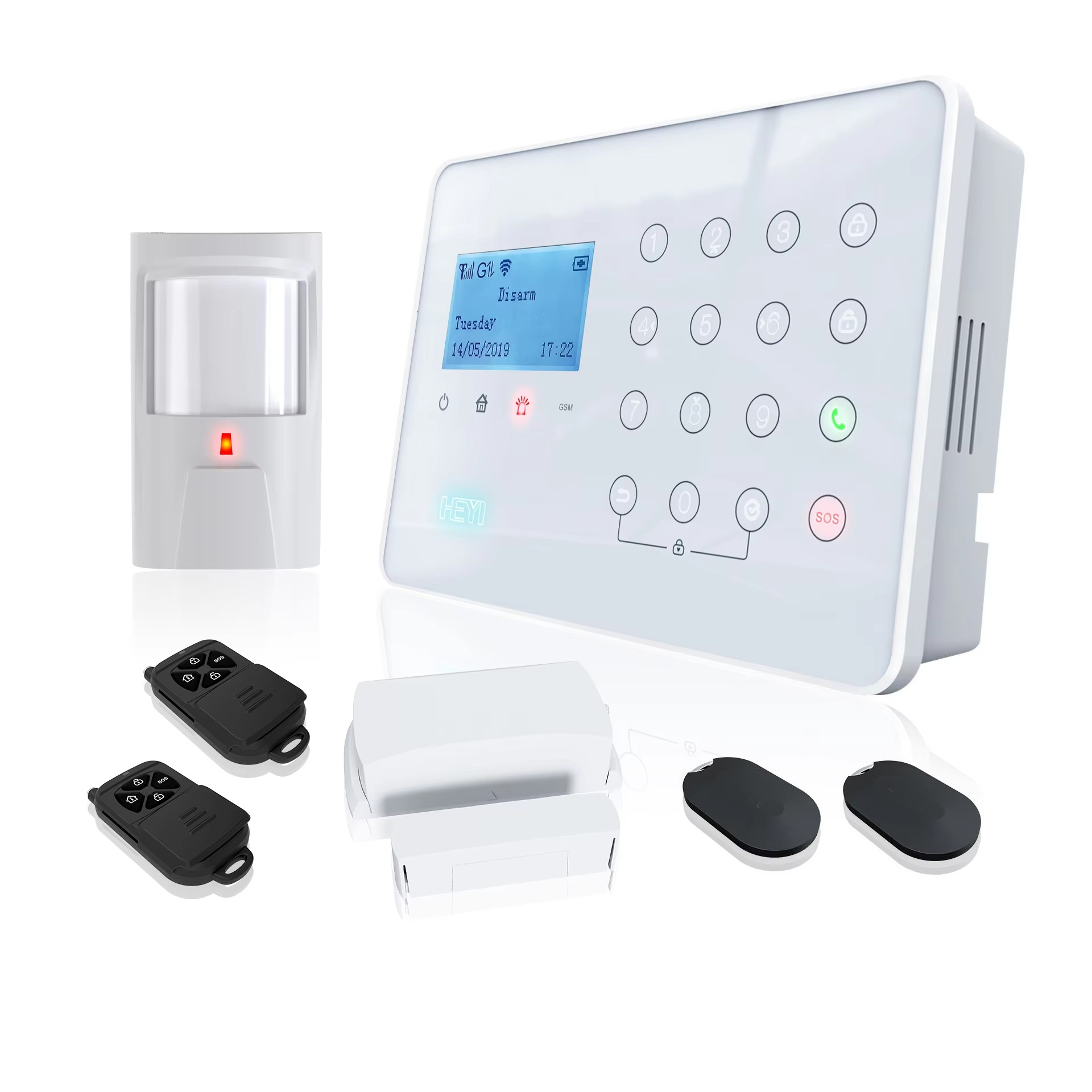 Home Security System - System alarmowy Bezprzewodowe systemy zabezpieczeń do