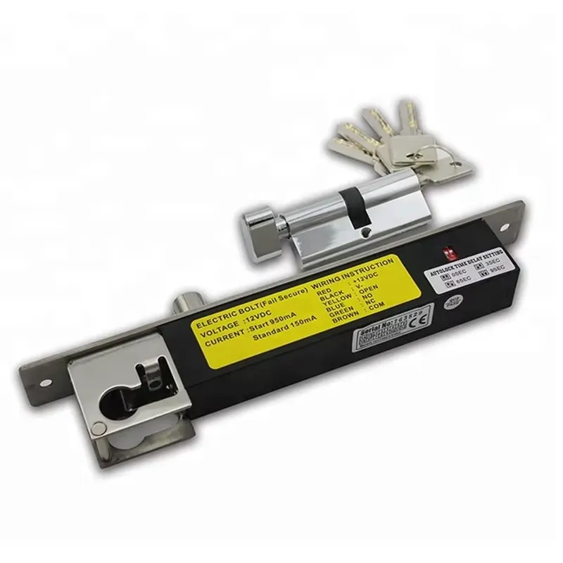 Elektryczny zamek do drzwi 12V – Home Security Lock System recenzja i cena