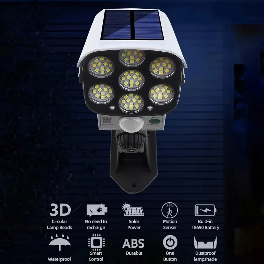 Zewnętrzne lampy solarne z czu – Fake Camera Dummy recenzja i cena