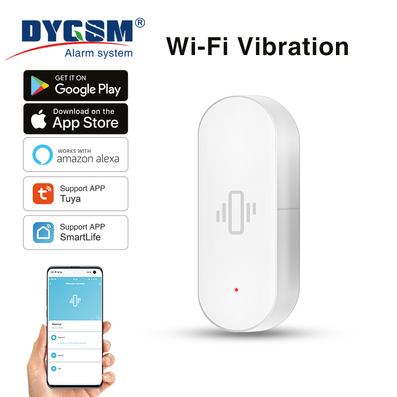 Czujnik wibracji Tuya WiFi, cz – Home Security App recenzja i cena