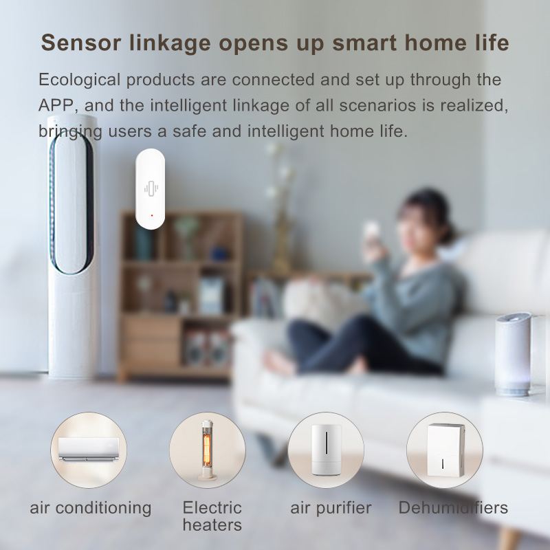 Czujnik wibracji Tuya WiFi, cz – Home Security App recenzja i cena