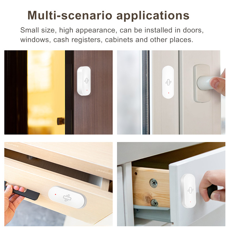 Czujnik wibracji Tuya WiFi, cz – Home Security App recenzja i cena