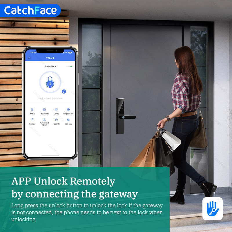 Zamek do drzwi z czytnikiem li – Home Security Essential recenzja i cena