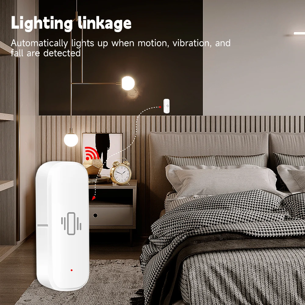 Inteligentny czujnik wibracji  – Home Security App recenzja i cena