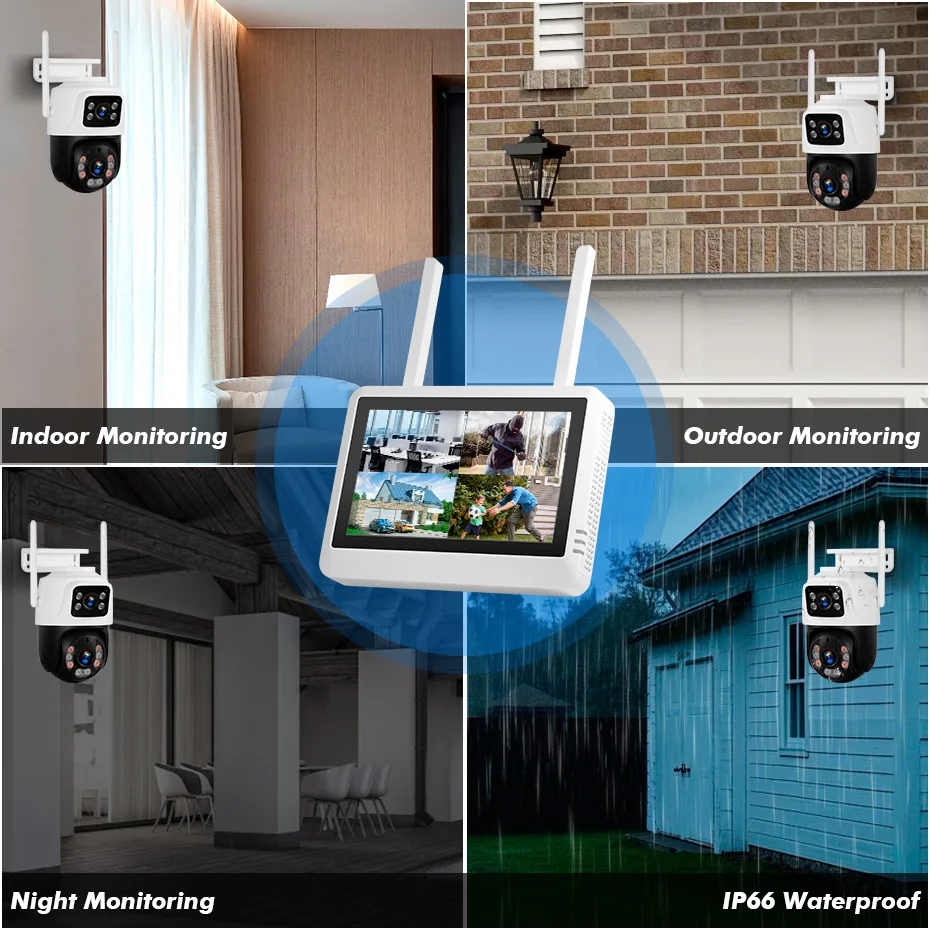 FUERS 8-kanałowy Bezprzewodowy – Home Security Kit recenzja i cena