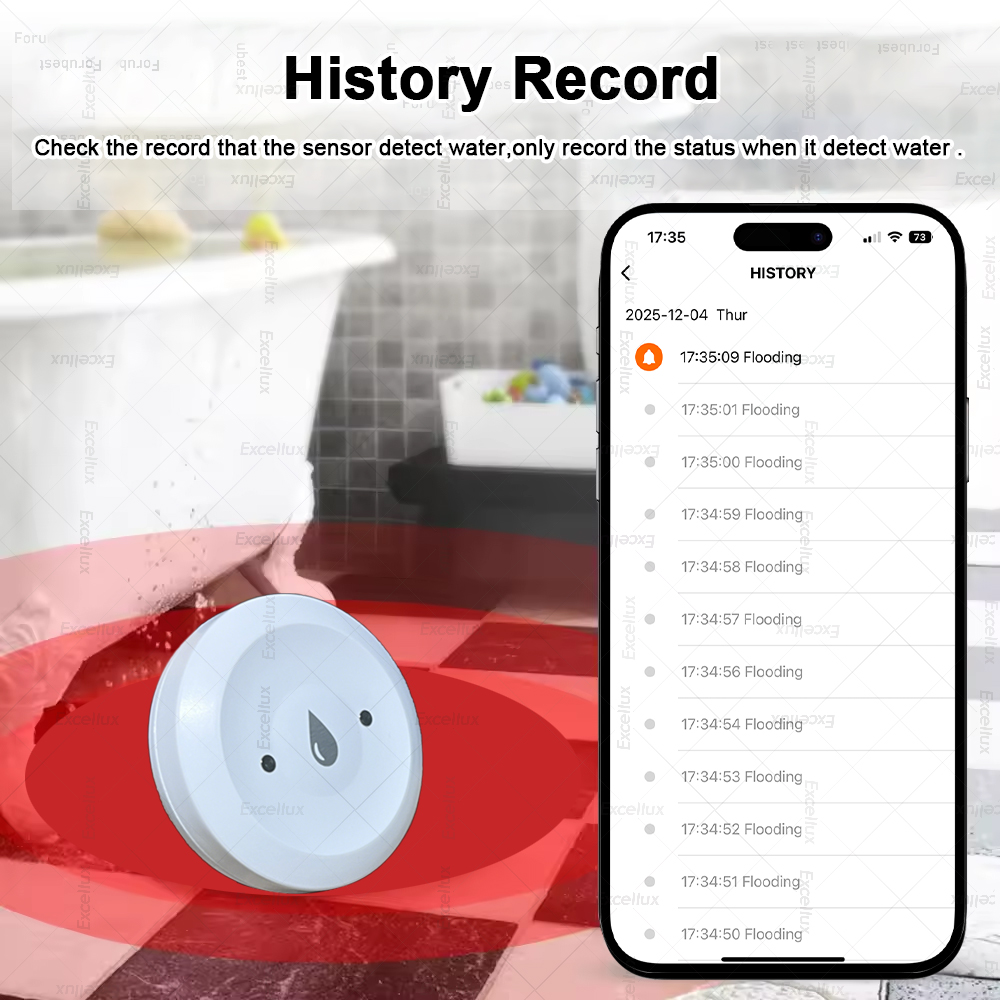 Detektor wody Zigbee czujnik w – Home Security Monitoring recenzja i cena