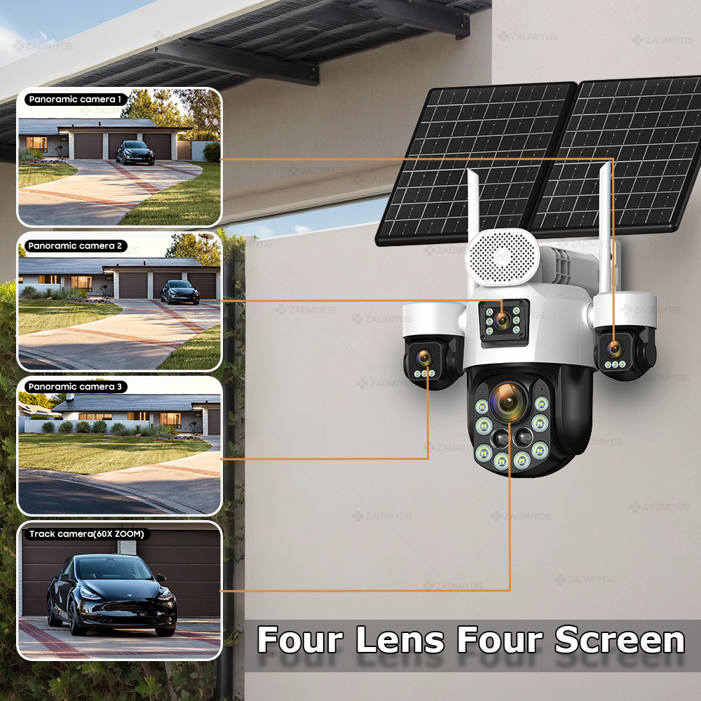 4-objektowowa kamera zewnętrzn – Home Security Ideas recenzja i cena