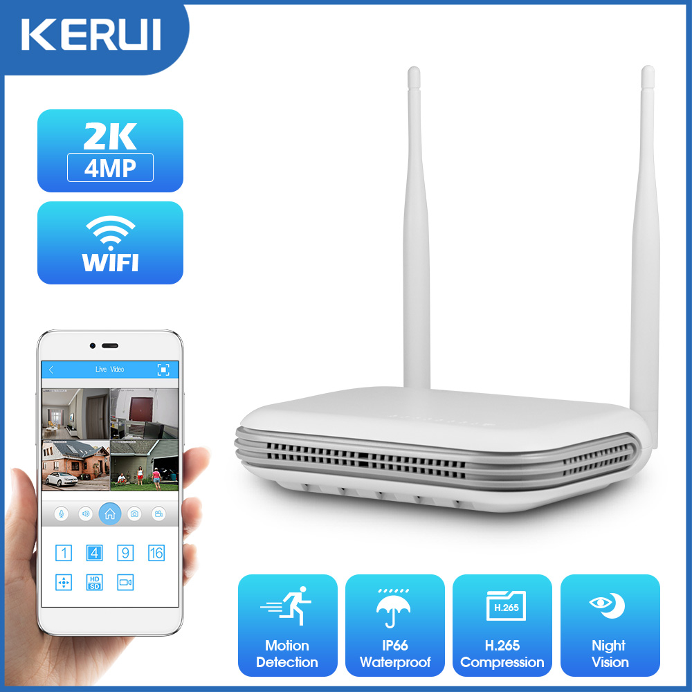 KERUI 2K 3K 4MP 8CH NVR WIFI O – Home Security Kit recenzja i cena