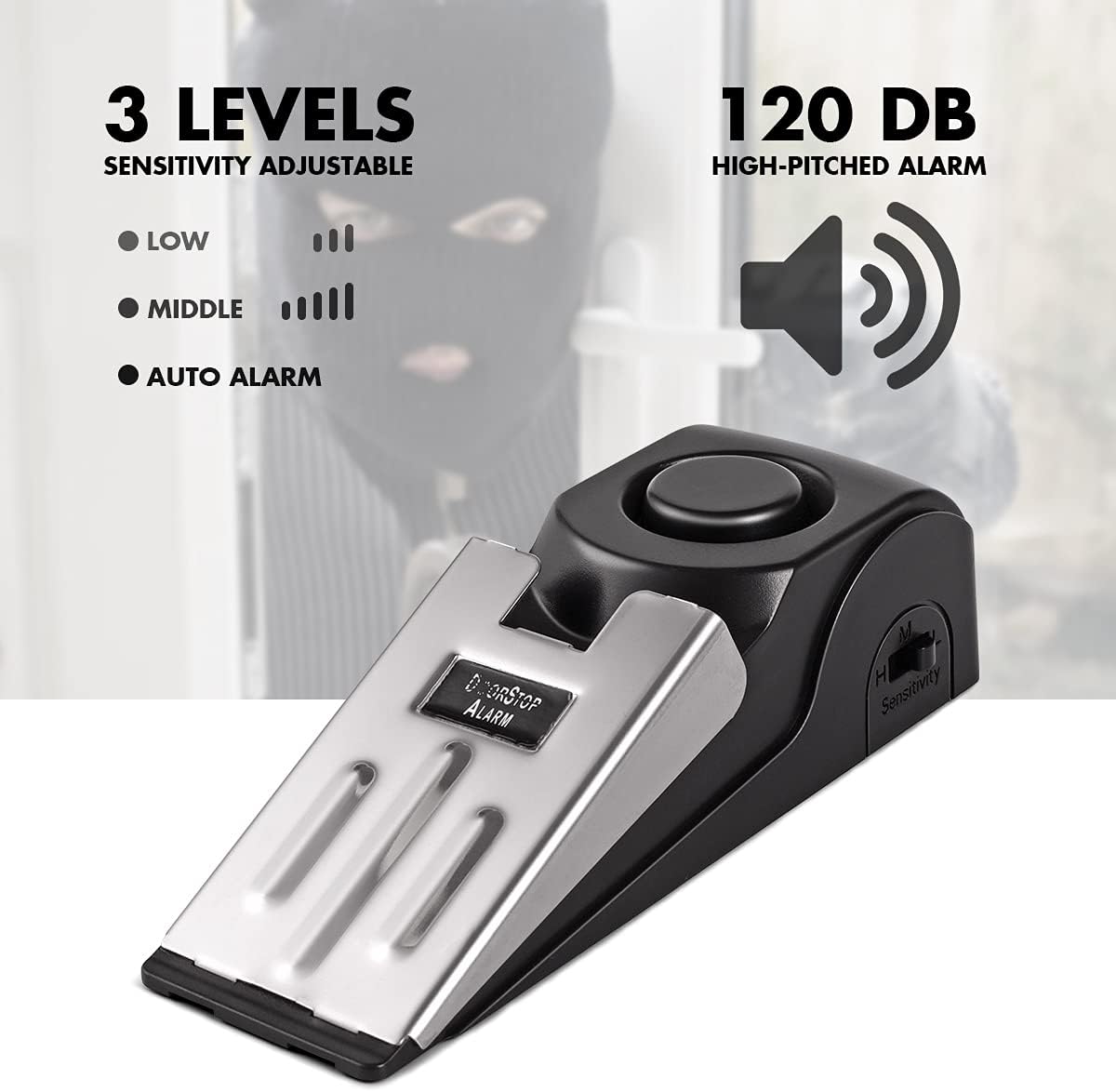 Alarm odbojnika drzwi, odbojni – Door Wedge Alarm recenzja i cena