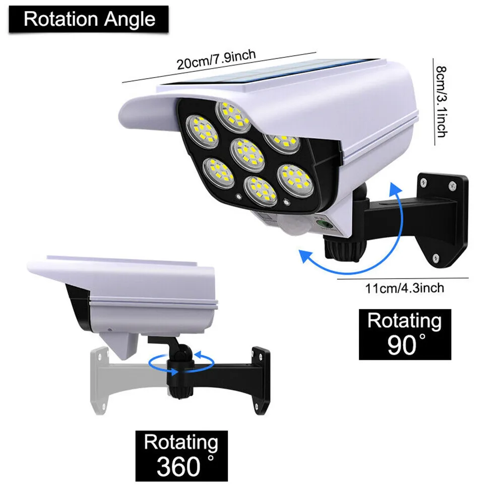 Zewnętrzna lampa słoneczna z c – Home Security Monitoring recenzja i cena