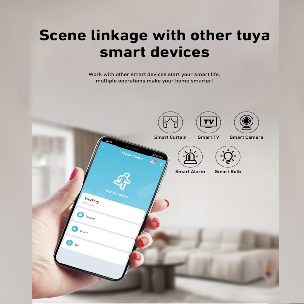 Inteligentny czujnik ruchu PIR – Home Security App recenzja i cena