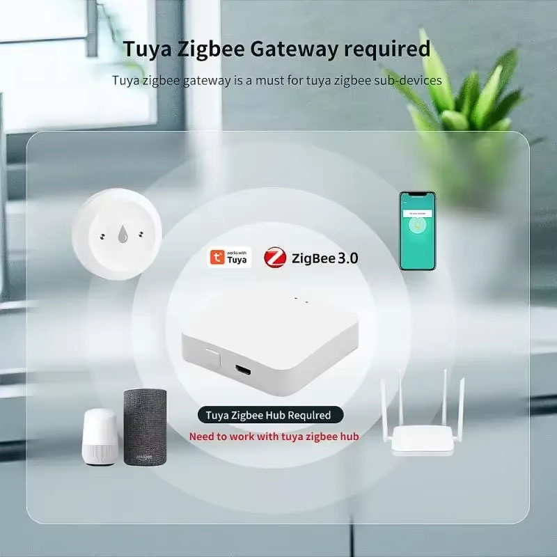 Czujnik wycieku wody Tuya ZigB – Home Security Monitoring recenzja i cena