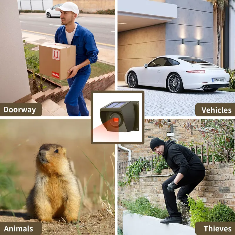 Zewnętrzny, solarny, bezprzewo – Home Security System recenzja i cena