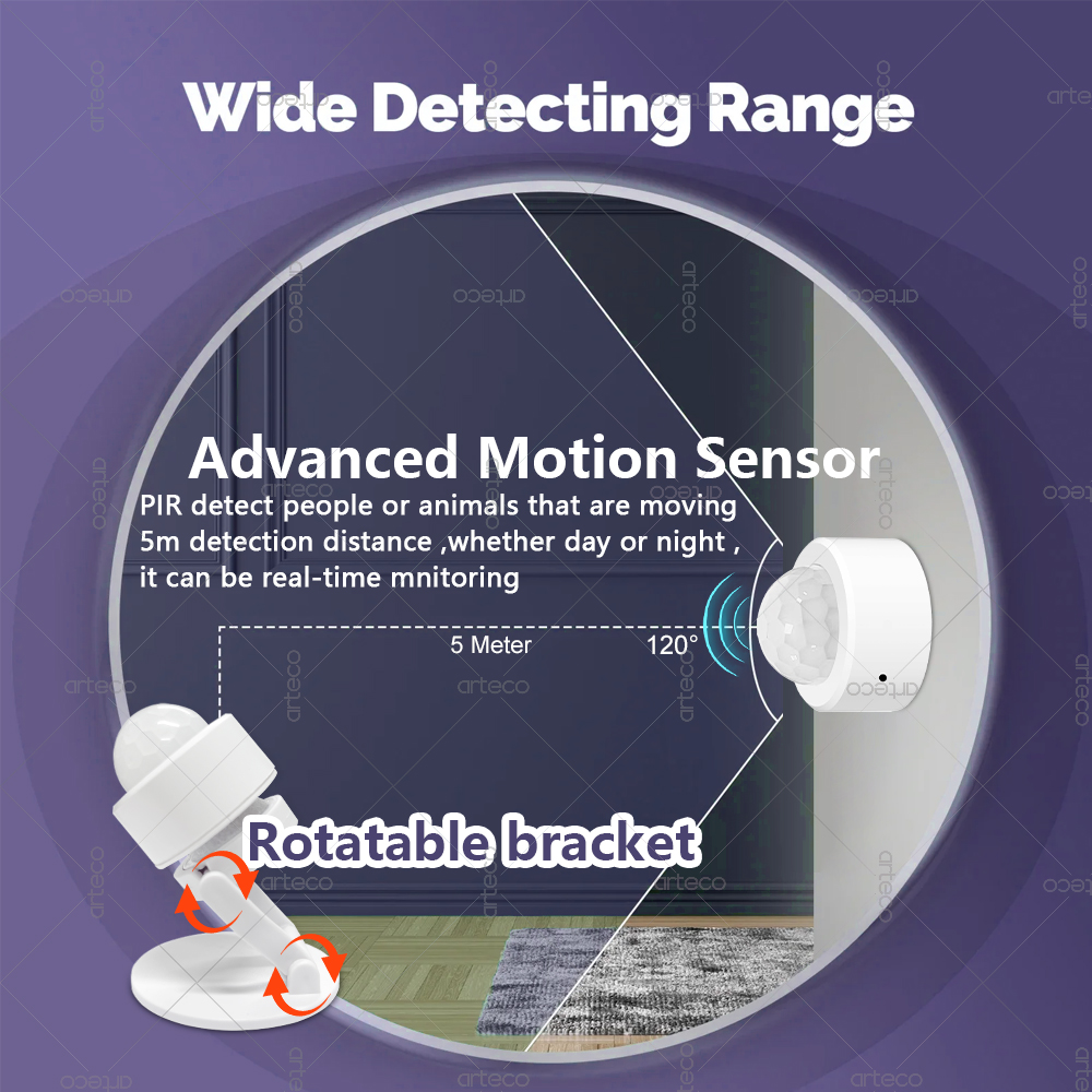 Czujnik ruchu PIR Zigbee 3.0 M – Home Security App recenzja i cena