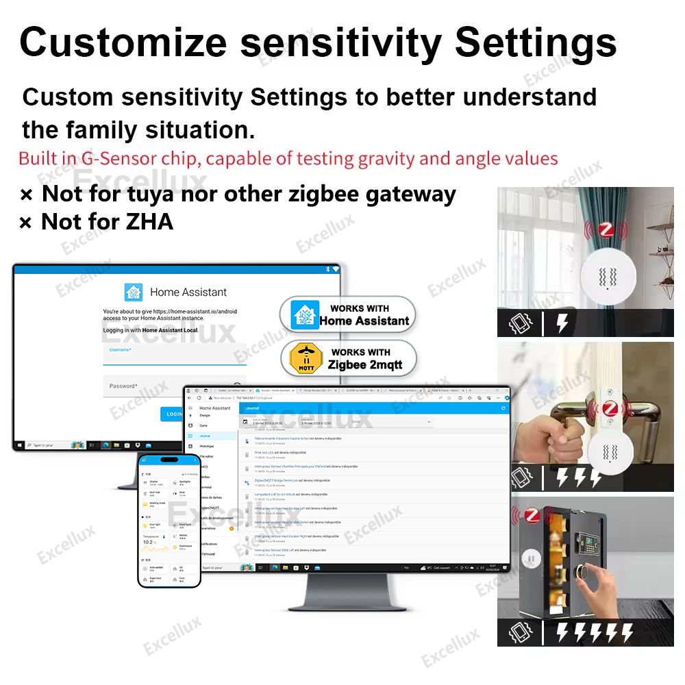 Czujnik wibracji Zigbee 3.0 Sm – Home Security App recenzja i cena
