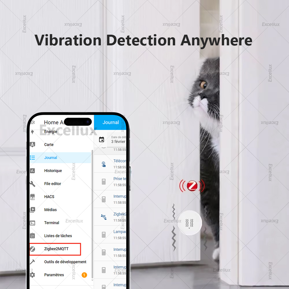 Czujnik wibracji Zigbee 3.0 Sm – Home Security App recenzja i cena