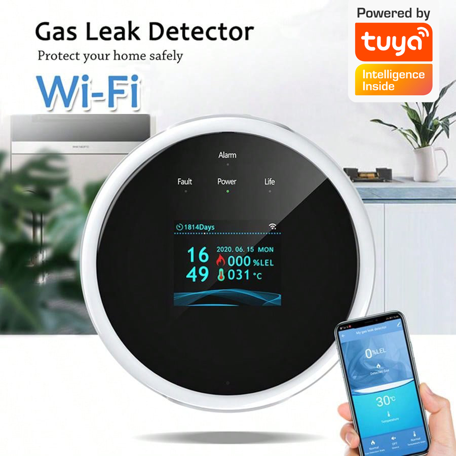 Czujnik gazu 2.4G WiFi, detekt – Home Security System recenzja i cena