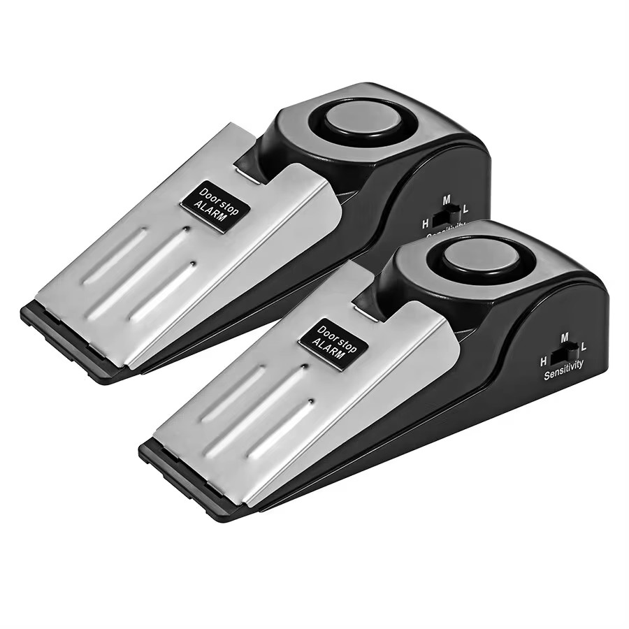 2 szt. Bezprzewodowy alarm do  – Door Wedge Alarm recenzja i cena
