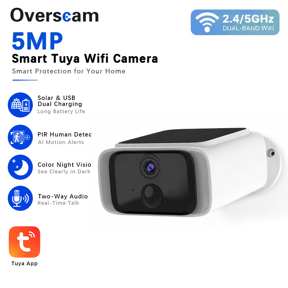 Kamera bezpieczeństwa Tuya 5MP – Home Security Ideas recenzja i cena