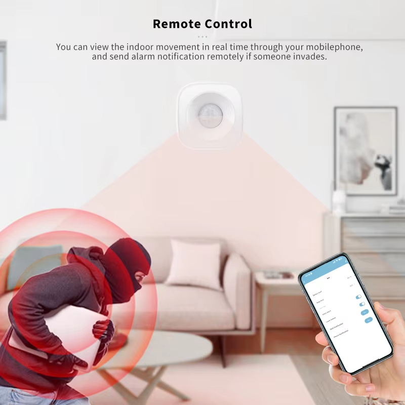 Tuya ZigBee/WiFi czujnik ruchu – Home Security App recenzja i cena