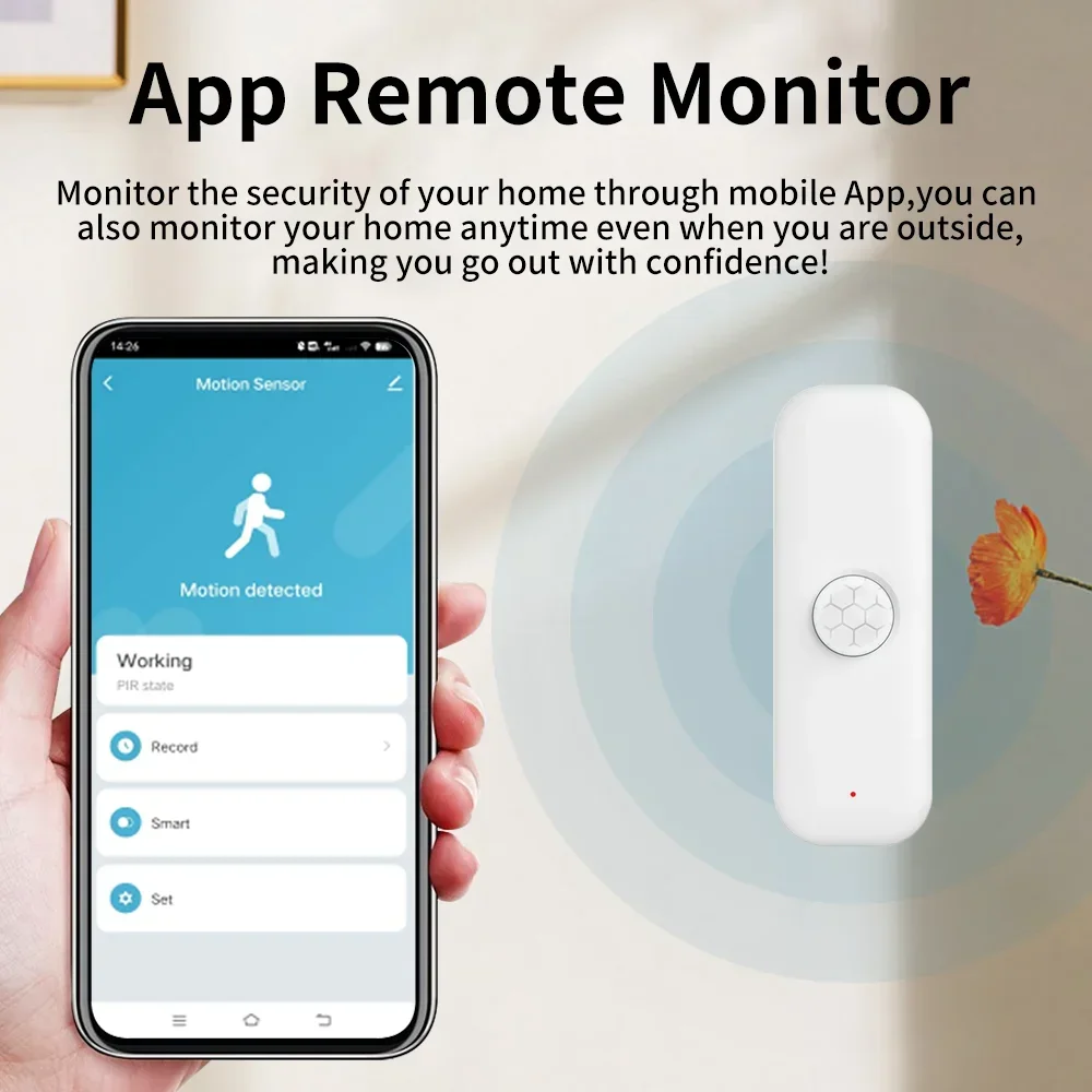 Tuya WiFI Czujnik ruchu PIR In – Home Security App recenzja i cena