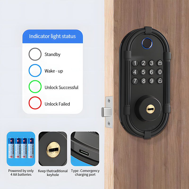 Inteligentny elektroniczny zam – Home Security Lock System recenzja i cena