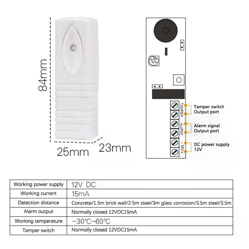 Przewodowy fotoelektryczny czu – Home Security System recenzja i cena